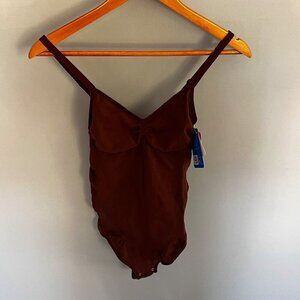 Sensil Bodysuit for Women Shapewear Brown Thong NWT Size 5XL Plus Size